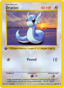 Dratini - 026/102 - Uncommon (Shadowless)