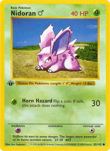 Nidoran M - 055/102 - Common (Shadowless)
