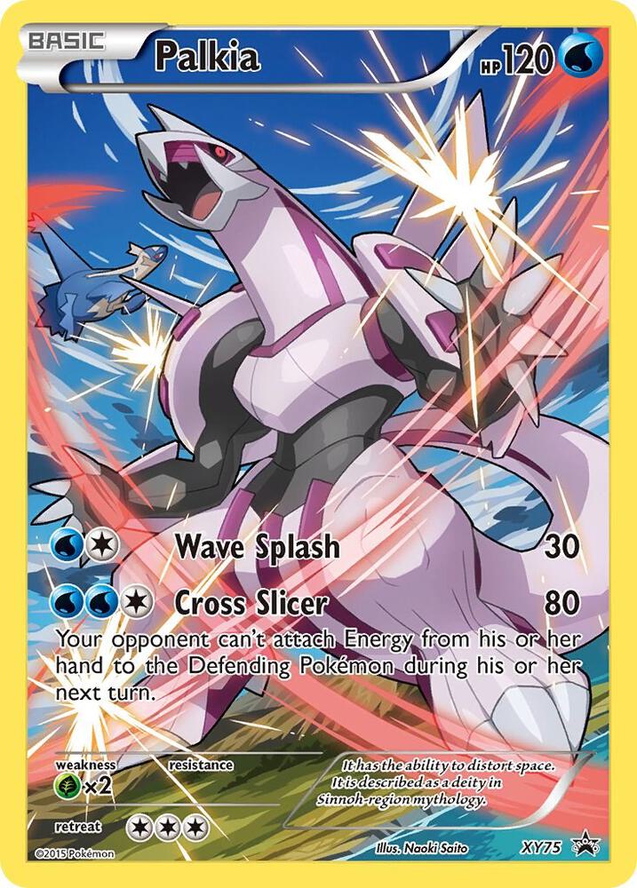 Palkia (Full Art Promo) - XY75 - Promo