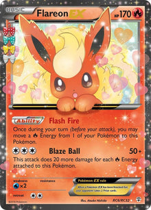 Flareon EX - RC6/RC32 - Ultra Rare