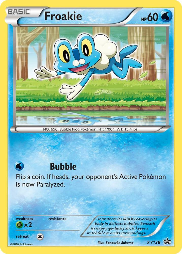 Froakie - XY138 - XY138 - Promo