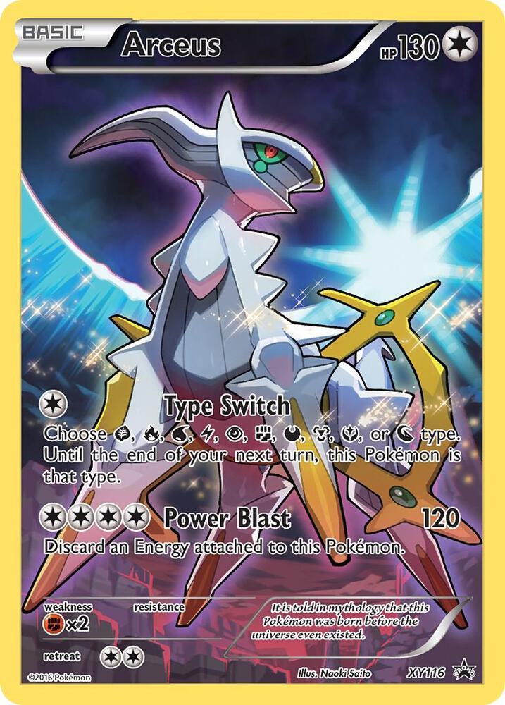 Arceus - XY116 - XY116 - Promo