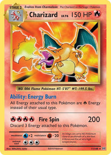 Charizard - 11/108 - Holo Rare