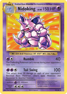 Nidoking - 45/108 - Holo Rare