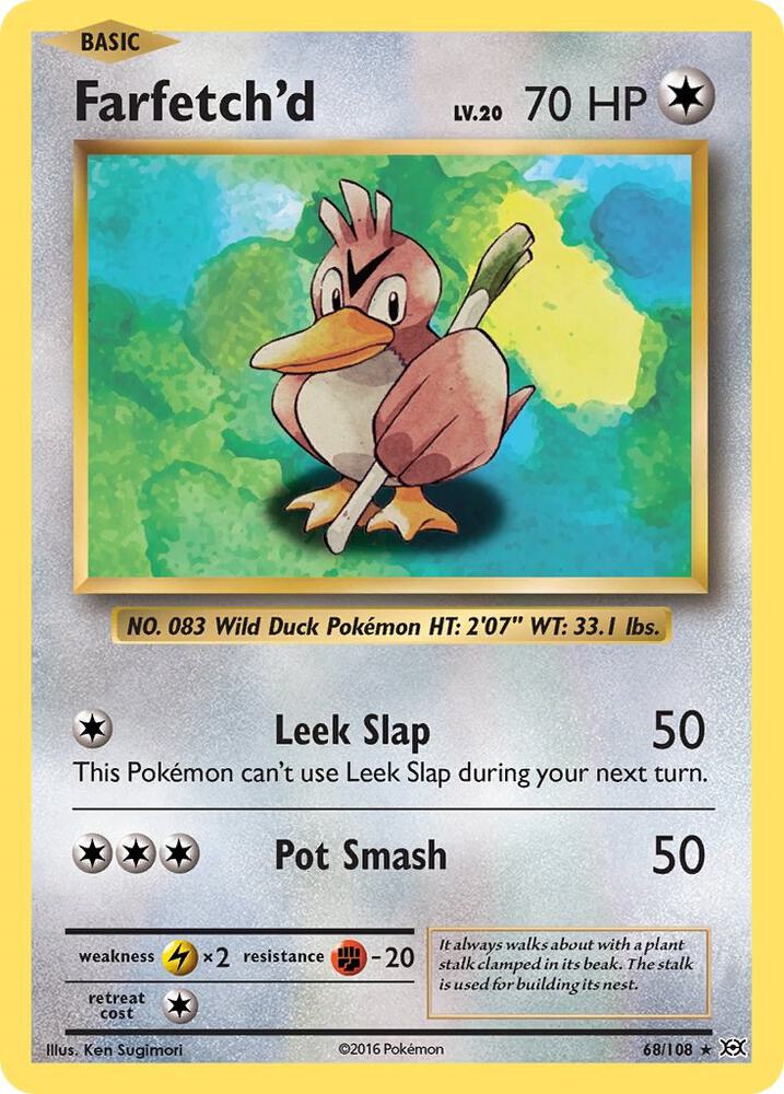 Farfetch'd - 68/108 - Rare