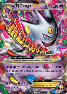 M Gengar EX - XY166 - Promo