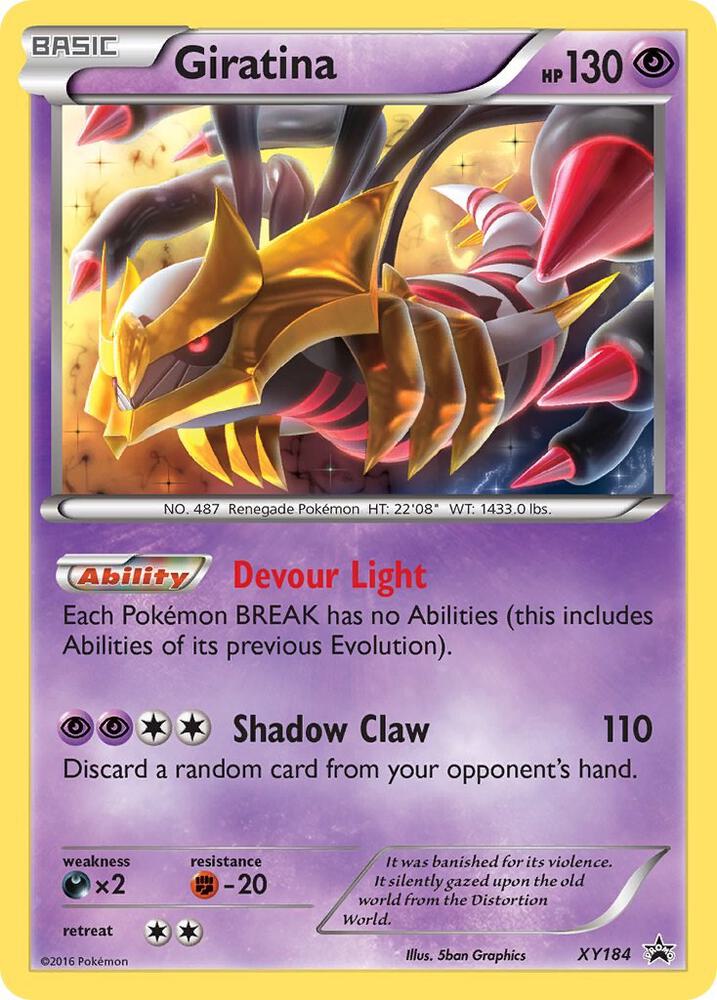 Giratina - XY184 - XY184 - Promo