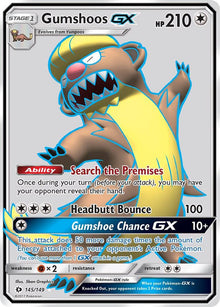 Gumshoos GX (Full Art) - 145/149 - Ultra Rare