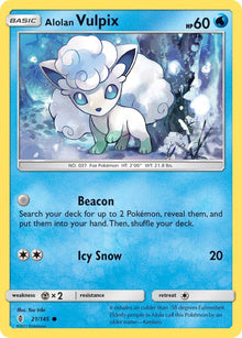 Alolan Vulpix - 21/145 - Common
