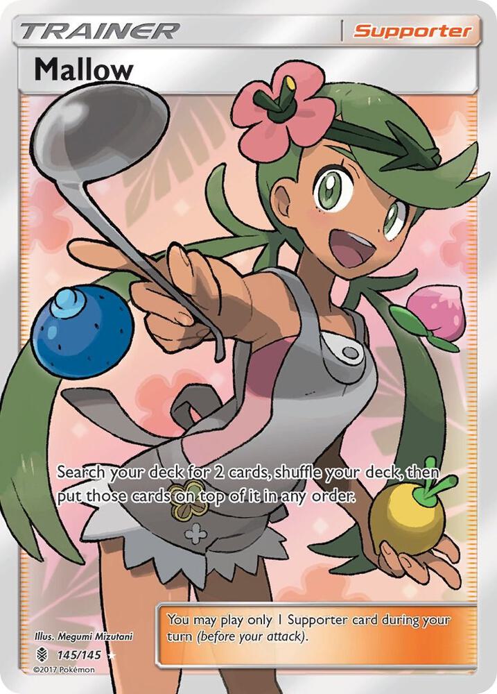Mallow (Full Art) - 145/145 - Ultra Rare