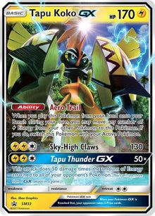 Tapu Koko GX - SM33 - SM33 - Promo