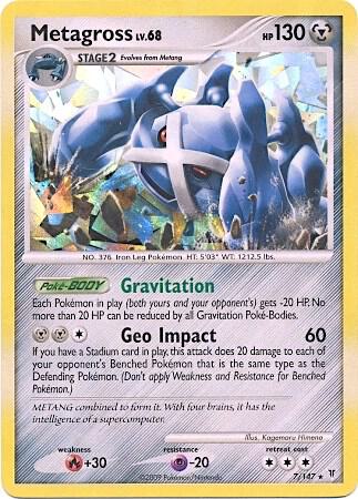Metagross - 007/147 - Promo (Cracked Ice Holo)