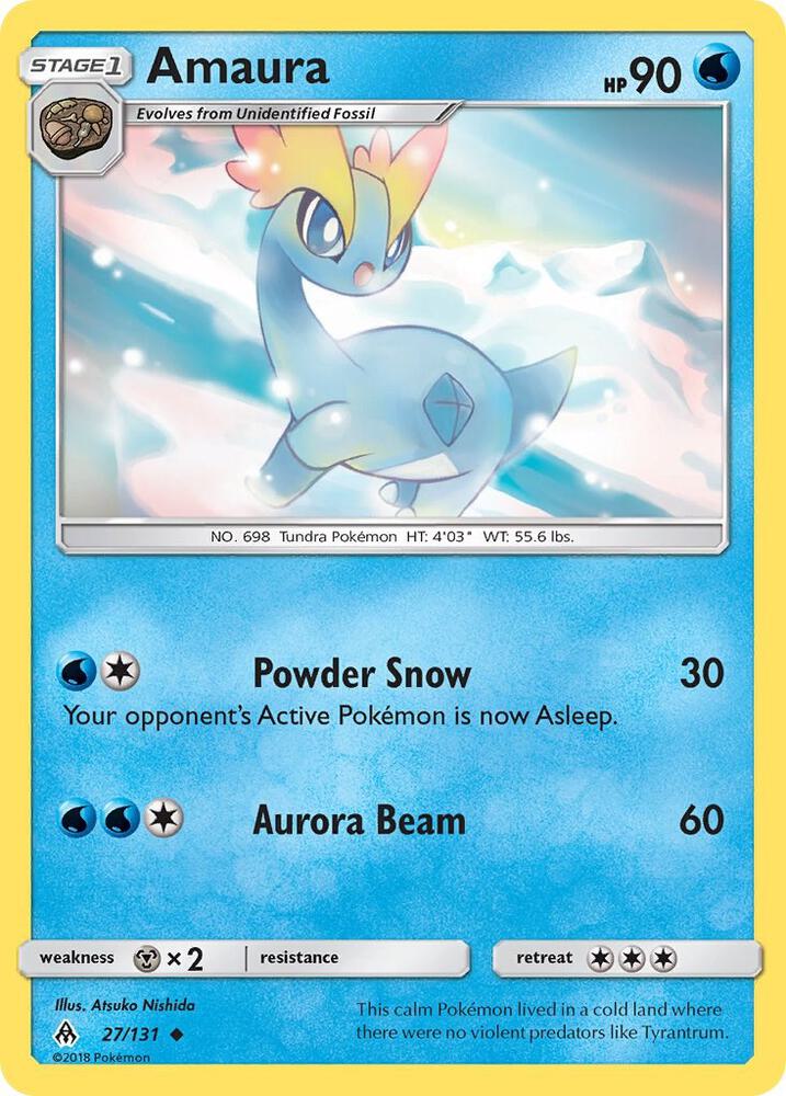 Amaura - 27/131 - Uncommon