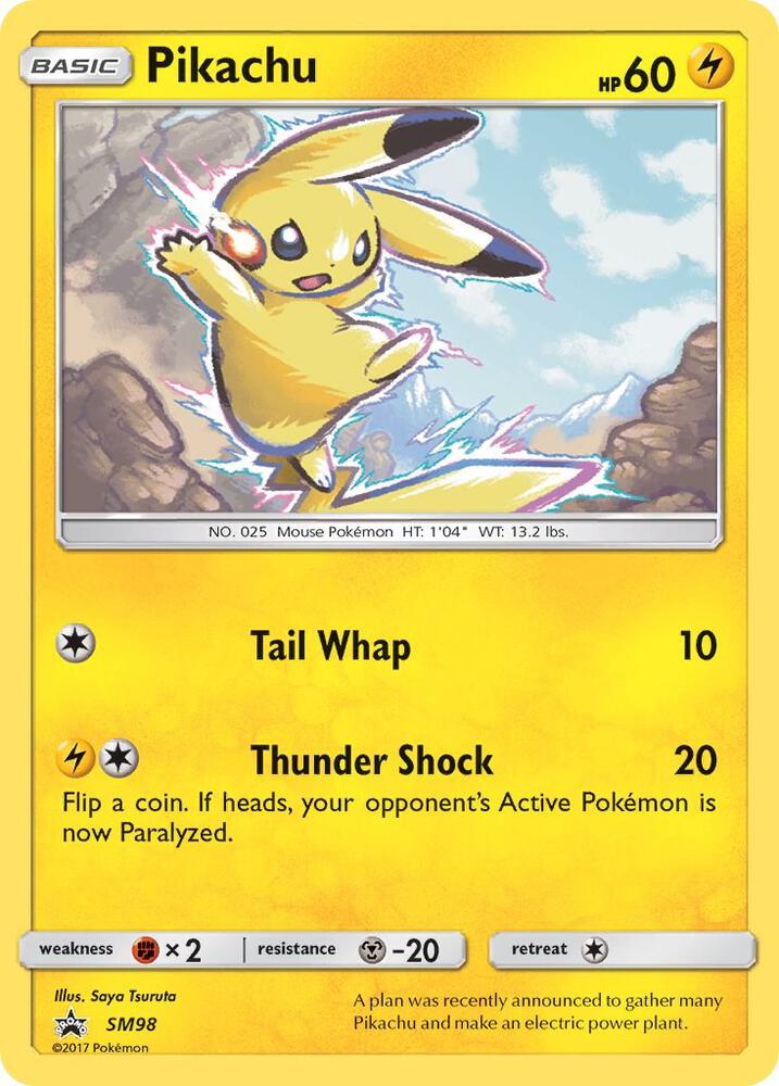 Pikachu - SM98 - SM98 - Promo