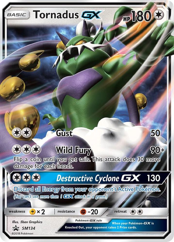 Tornadus GX - SM134 - SM134 - Promo