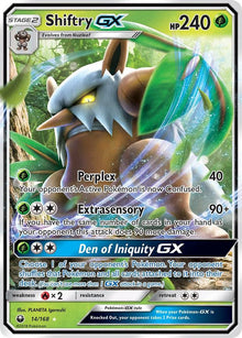Shiftry GX - 14/168 - Ultra Rare