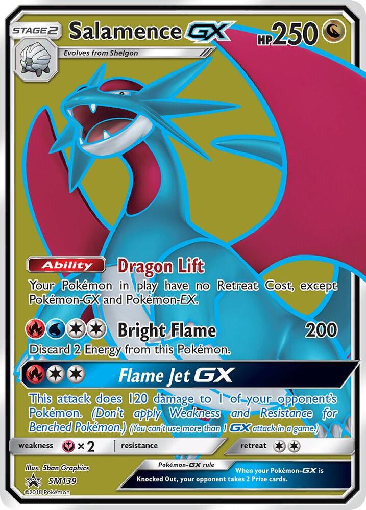 Salamence GX - SM139 - SM139 - Promo