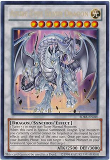 Azure-Eyes Silver Dragon (Oversized) (Silver Dragon) - SDBE-EN040 - Promo
