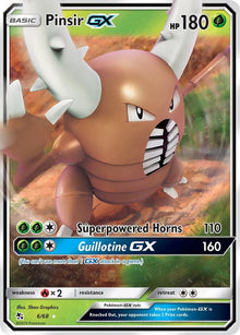 Pinsir GX - 6/68 - Ultra Rare