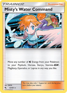Misty's Water Command - 63/68 - Holo Rare