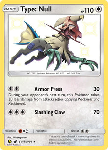 Type: Null - SV45/SV94 - Shiny Holo Rare