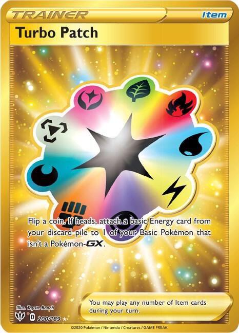 Turbo Patch (Secret) - 200/189 - Secret Rare
