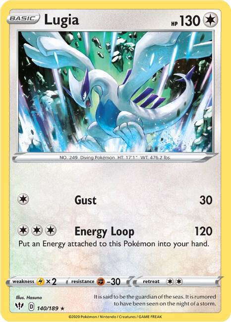 Lugia - 140/189 - Rare