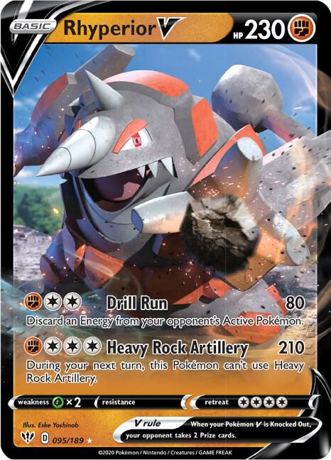 Rhyperior V - 095/189 - Ultra Rare