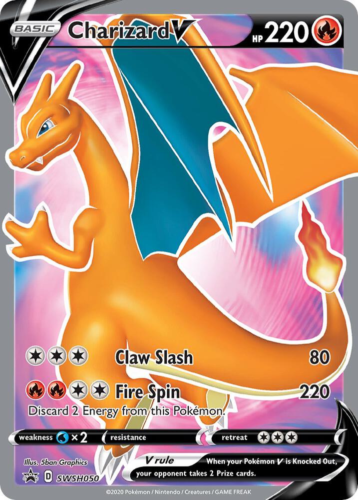 Charizard V - SWSH050 - SWSH050 - Promo