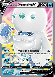 Galarian Darmanitan V (Full Art) - 169/185 - Ultra Rare