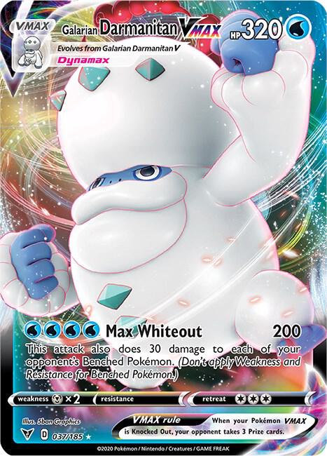 Galarian Darmanitan VMAX - 037/185 - Ultra Rare