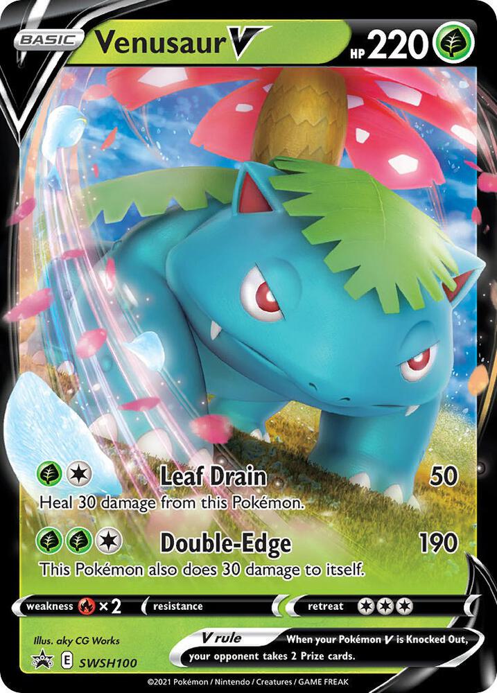 Venusaur V - SWSH100 - SWSH100 - Promo