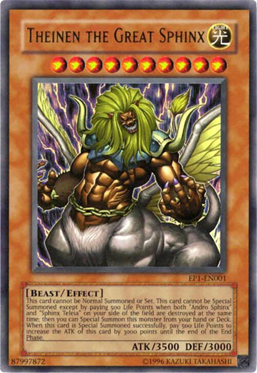 Theinen the Great Sphinx - EP1-EN001 - Ultra Rare