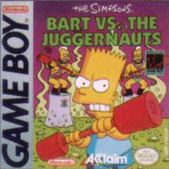 The Simpsons Bart vs the Juggernauts (GameBoy)