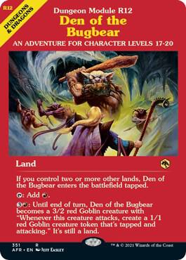 Den of the Bugbear (Dungeon Module) - 351 - Rare