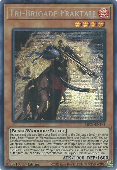Tri-Brigade Fraktall - MP21-EN171 - Prismatic Secret Rare