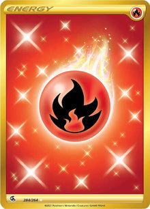 Fire Energy (Secret) - 284/264 - Secret Rare