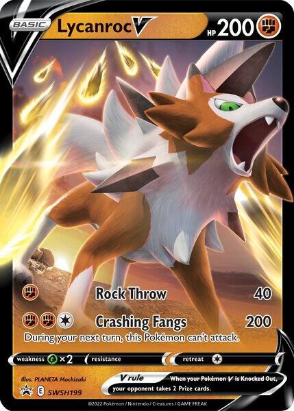 Lycanroc V - SWSH199 - SWSH199 - Promo