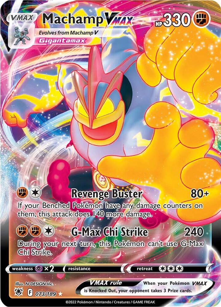 Machamp VMAX - 073/189 - Ultra Rare