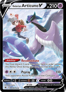 Galarian Articuno V - TG16/TG30 - Ultra Rare