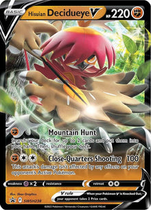 Hisuian Decidueye V - SWSH238 - SWSH238 - Promo