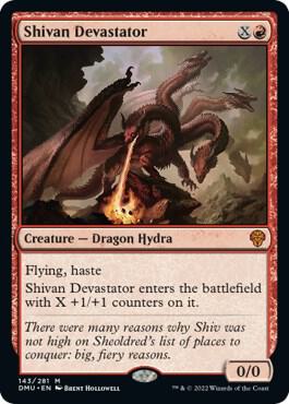 Shivan Devastator - 143 - Mythic