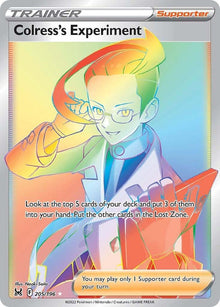 Colress's Experiment (Secret) - 205/196 - Secret Rare