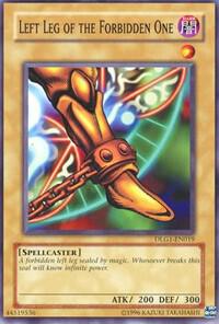 Left Leg of the Forbidden One - DLG1-EN019 - Common / Short Print