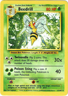 Beedrill - 017/102 - Rare
