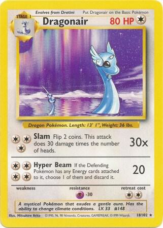 Dragonair - 018/102 - Rare