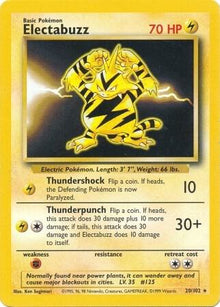 Electabuzz - 020/102 - Rare