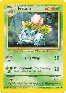 Ivysaur - 030/102 - Uncommon