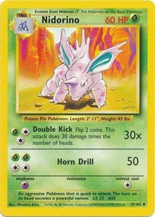 Nidorino - 037/102 - Uncommon