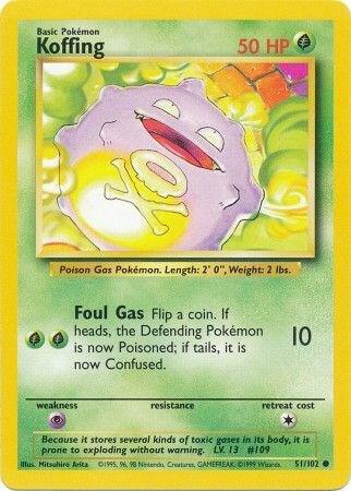 Koffing - 051/102 - Common